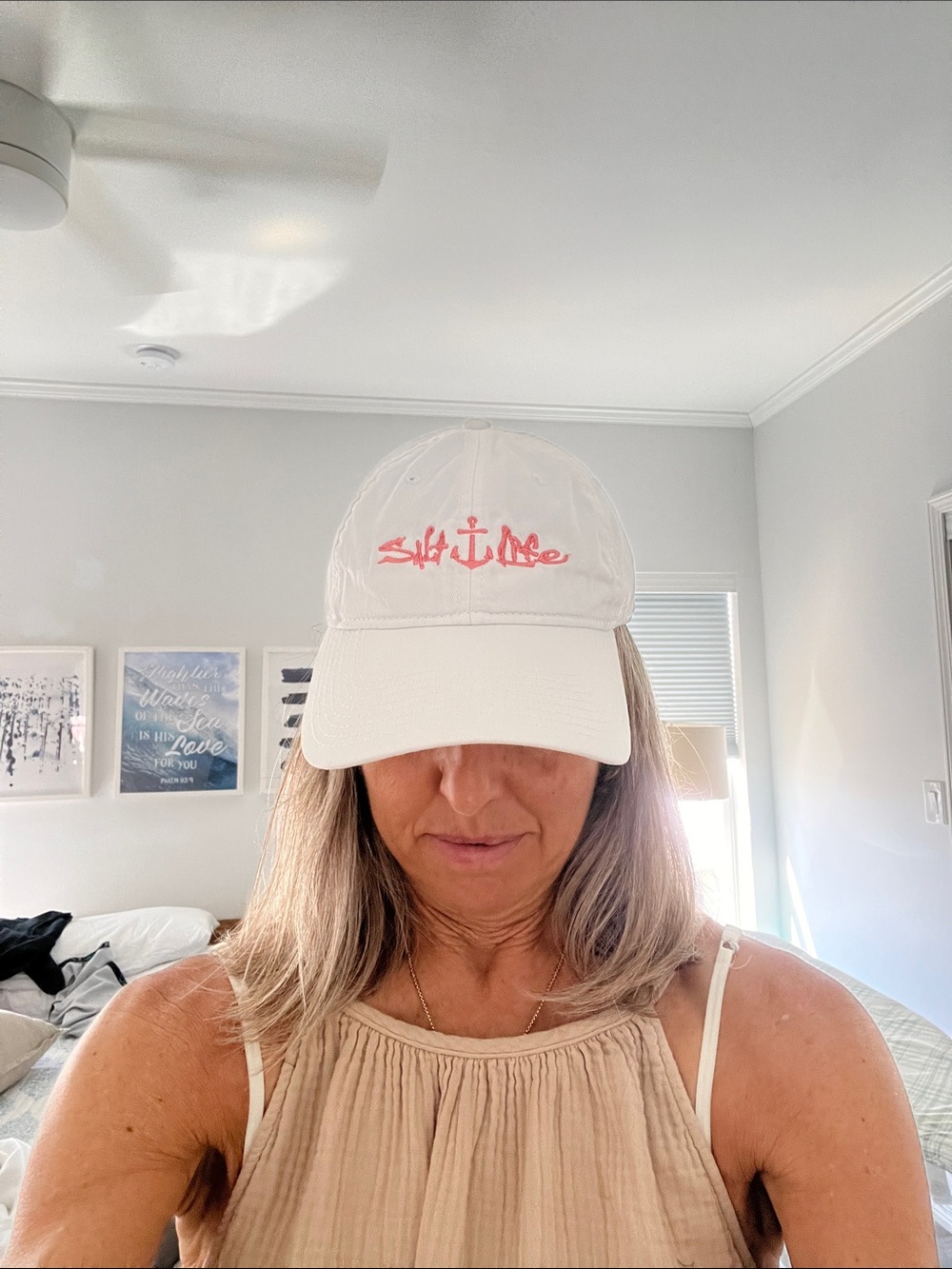 Women’s 100% Cotton Salt Life white hat